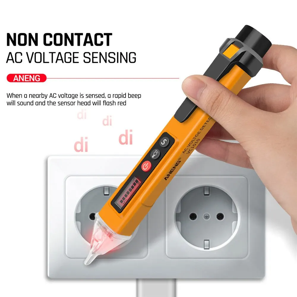VC101012Vto1000VCurrentDigitalVoltageDetectorsSmartTesterPen