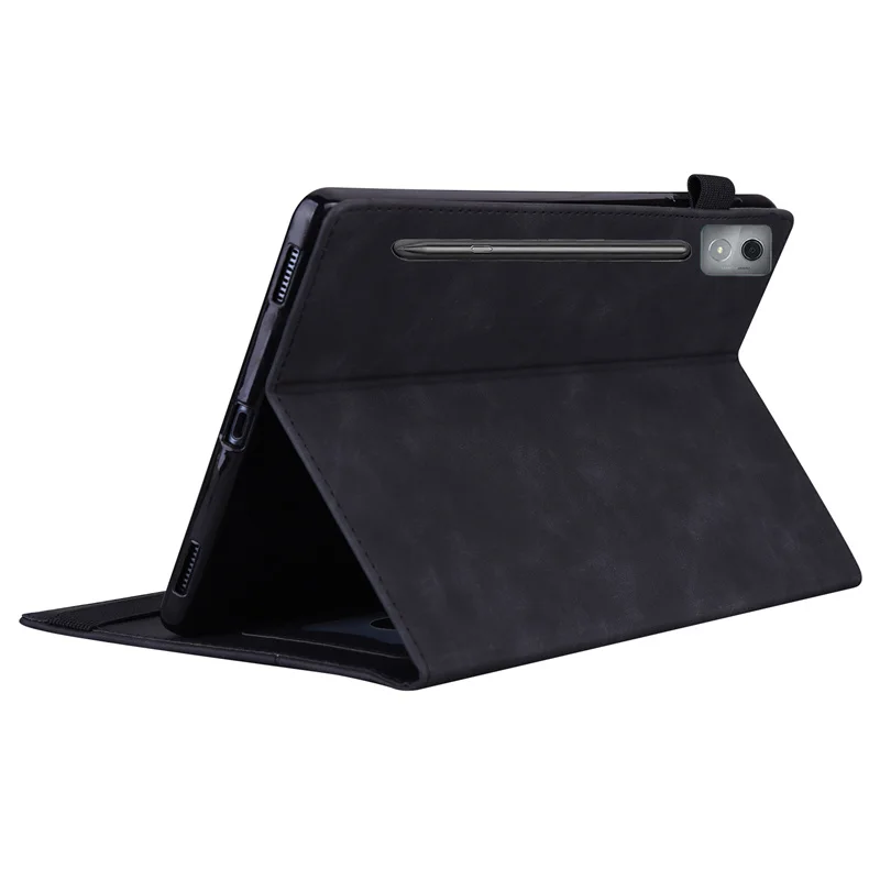 Luxury Flip PU Leather Wallet Tablet Case - 12.7 Inch Cover