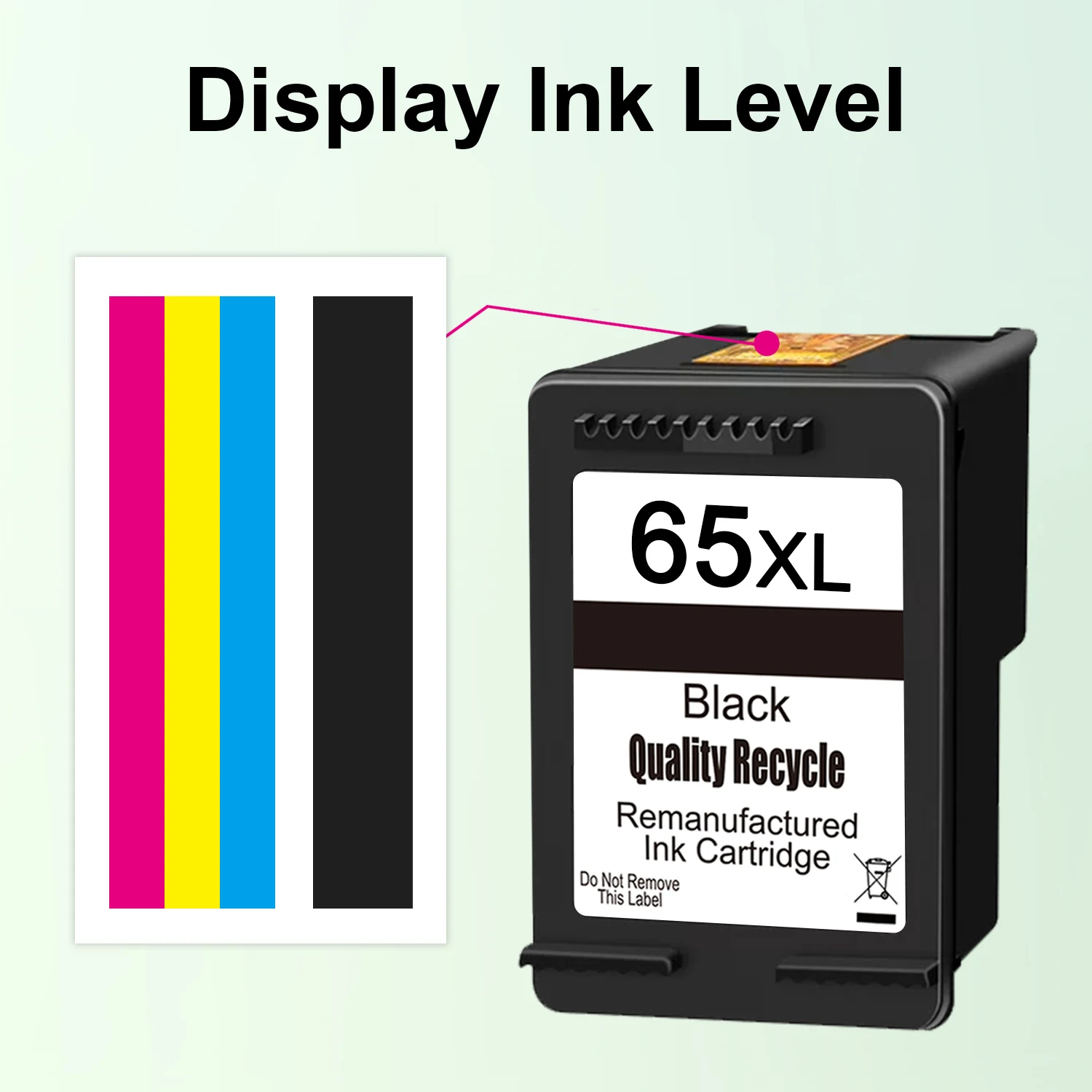 Ink cartridge 65XL Compatible for HP 65 for HP 65XL Envy 5010 5020 5030 5032 5052 5055 2625 2628 Printer printer supplies ink cartridge inkjet ink cartridge