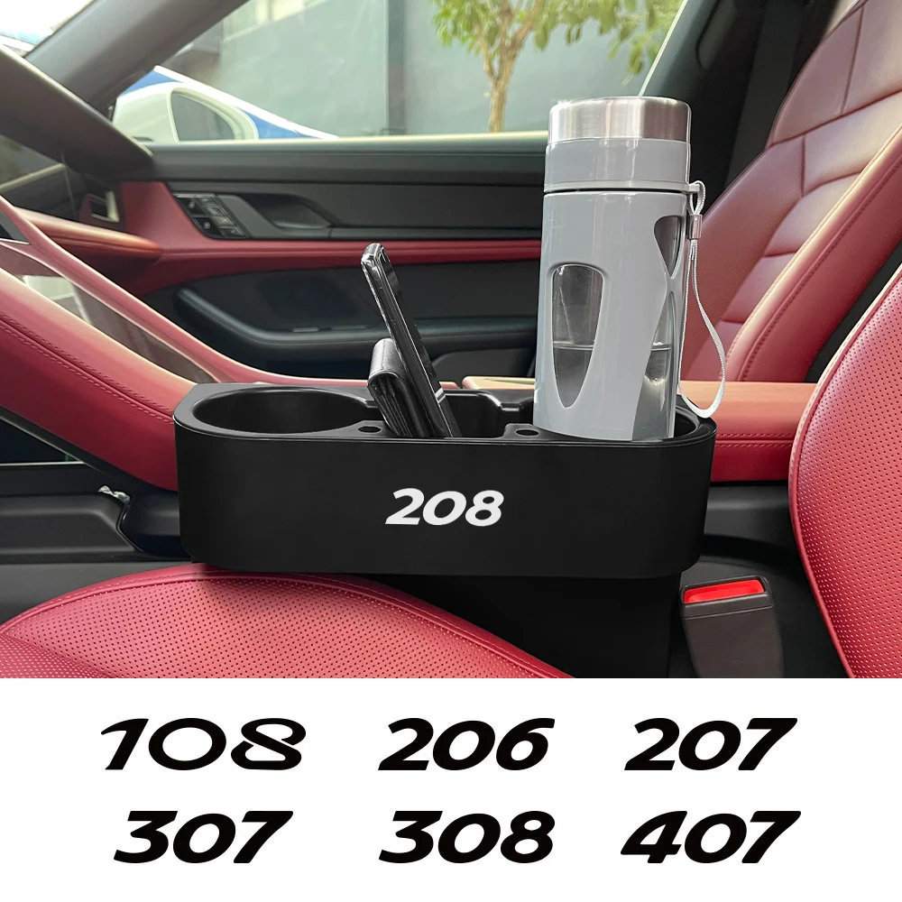 For Peugeot 307 407 206 308 3008 2008 508 207 208 408 4008 5008, Car Glasses Holder Sunglasses Case Organizer Box Accessories