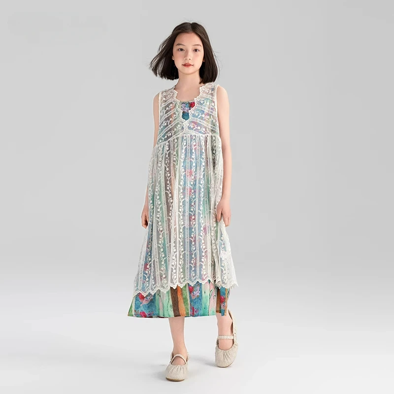 Girls' High-end Dress