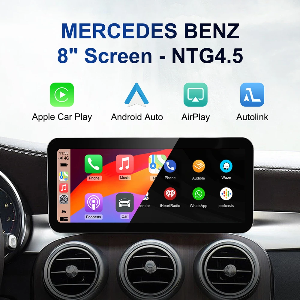 ޸  A B C E CLA GLA GLK ML Sprinter NTG4.5 Becker  ȵ̵ ڵ ׺̼ǿ   Carplay ׷̵