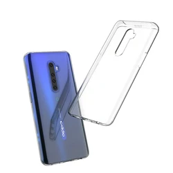 Luxury Transparent Silicone Soft TPU Clear Back Cover Housing for OPPO Ace 2 5G EVA (Clear)