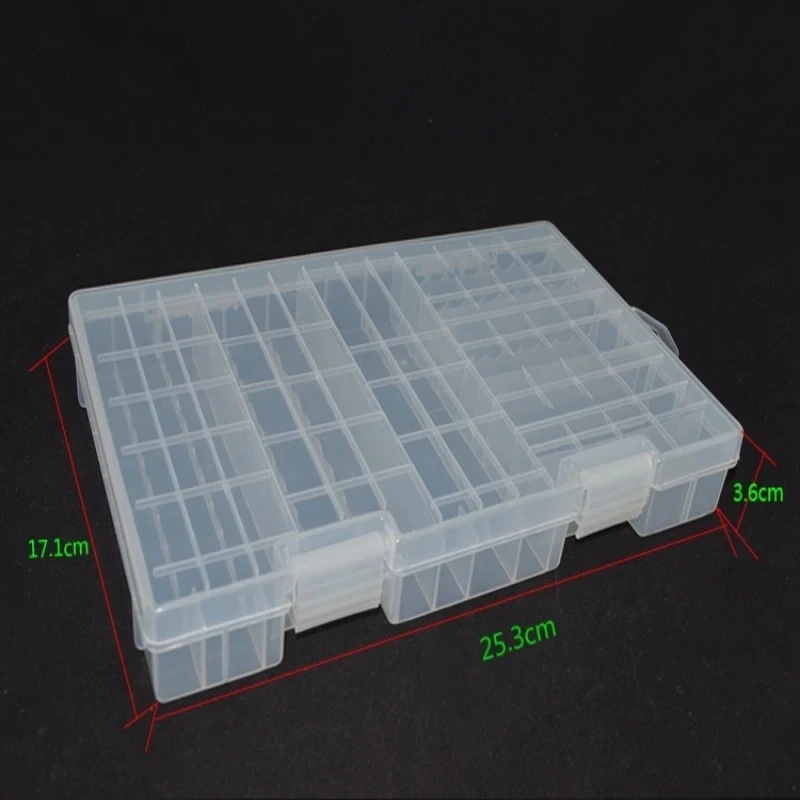 Battery Storage Box Battery Box for 100pcs AAA AA Batteries