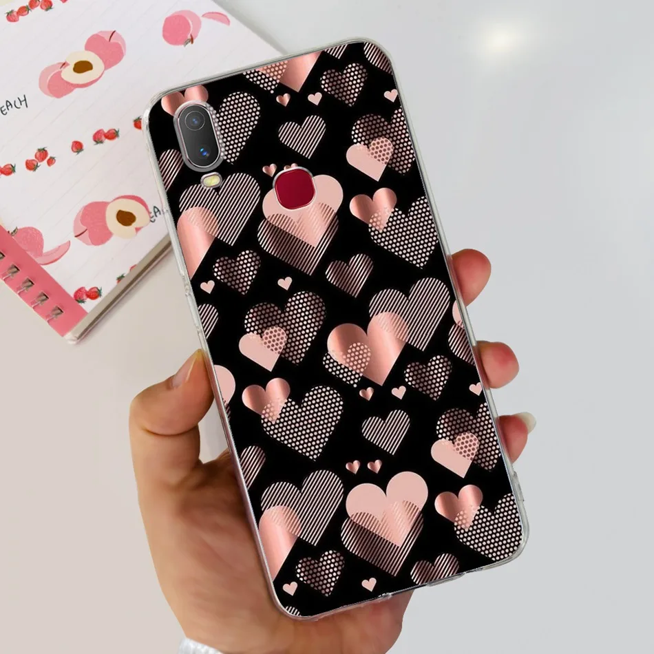 Fashion Elegant Printing Soft Silicone TPU Phone Back Cover -
