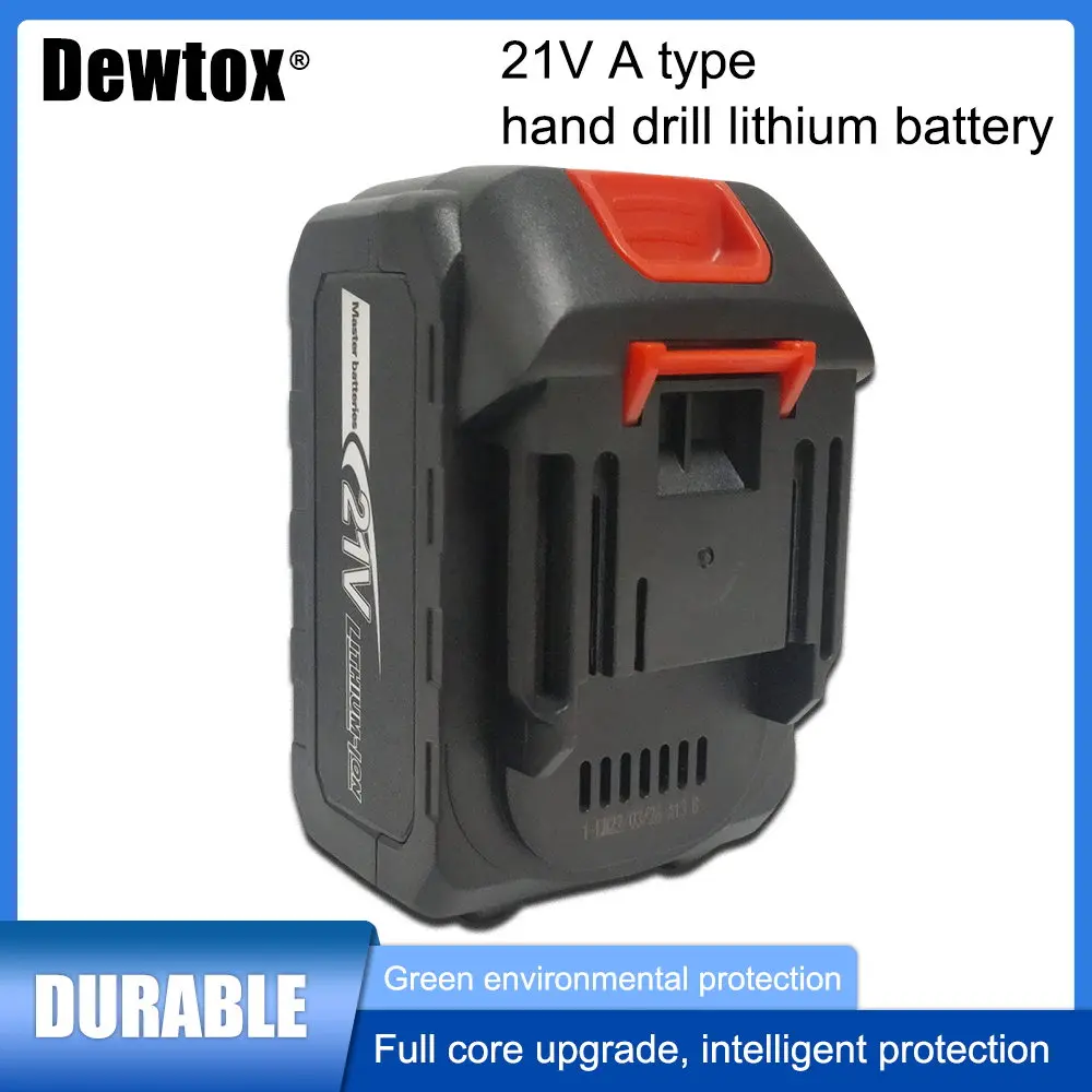 

21V Screwdriver Battery 6000mAH Power Tools Rechargeable Li-ion Batteries For Electric drill Angle Grinder Accessories