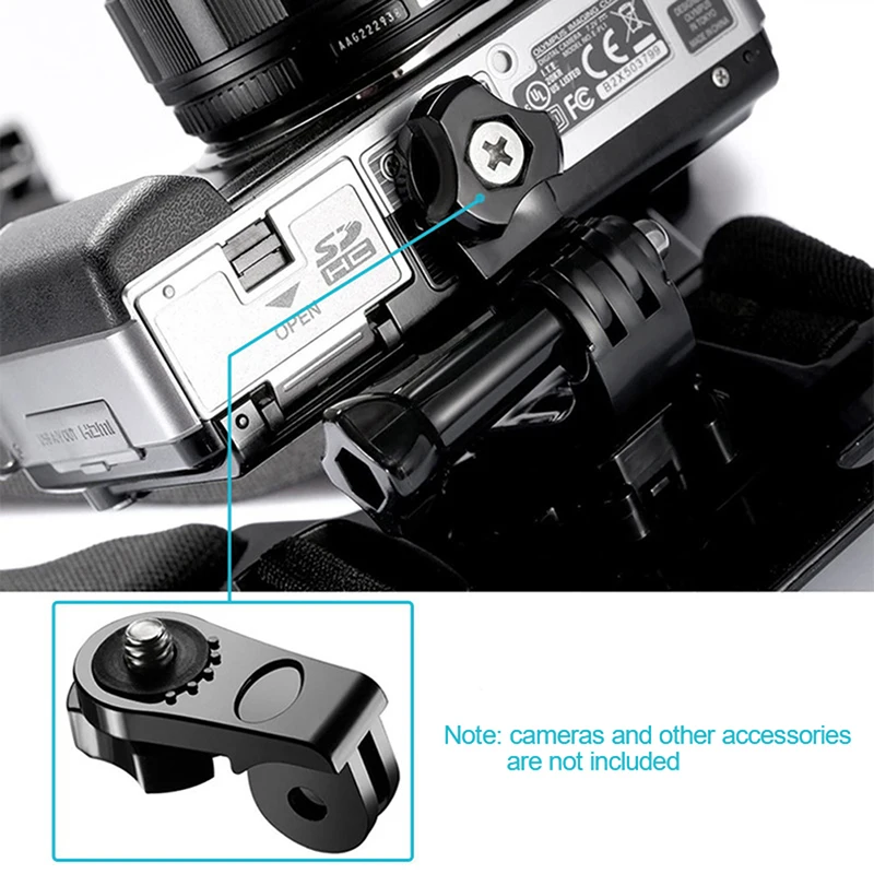 Camera Bridge Adapter Screw Mount Tripod Mount Adapter for Xiaomi Yi DJI AEE Sport Camera Accessories 4
