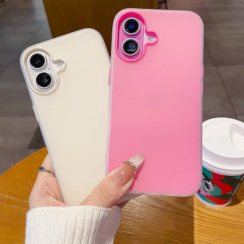 Sleek Matte Skinfeel 2-in-1 Bumper Shockproof Phone Case