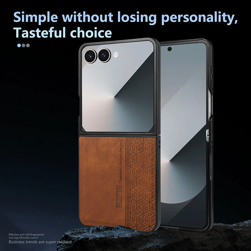 Retro Style Business Flip Phone Case Cover