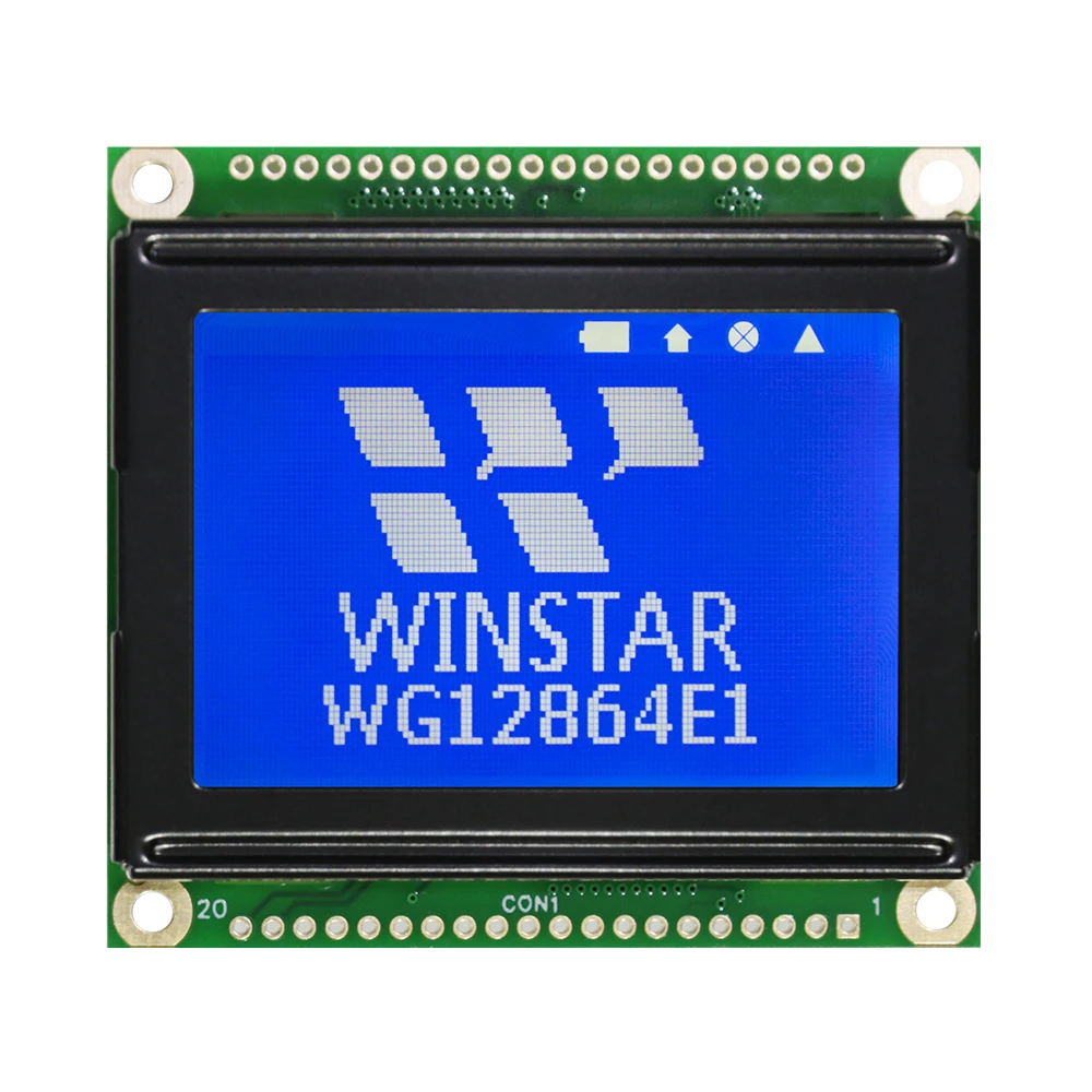 5V power supply NT7108 128 x 64 dots WG12864E1 Graphic