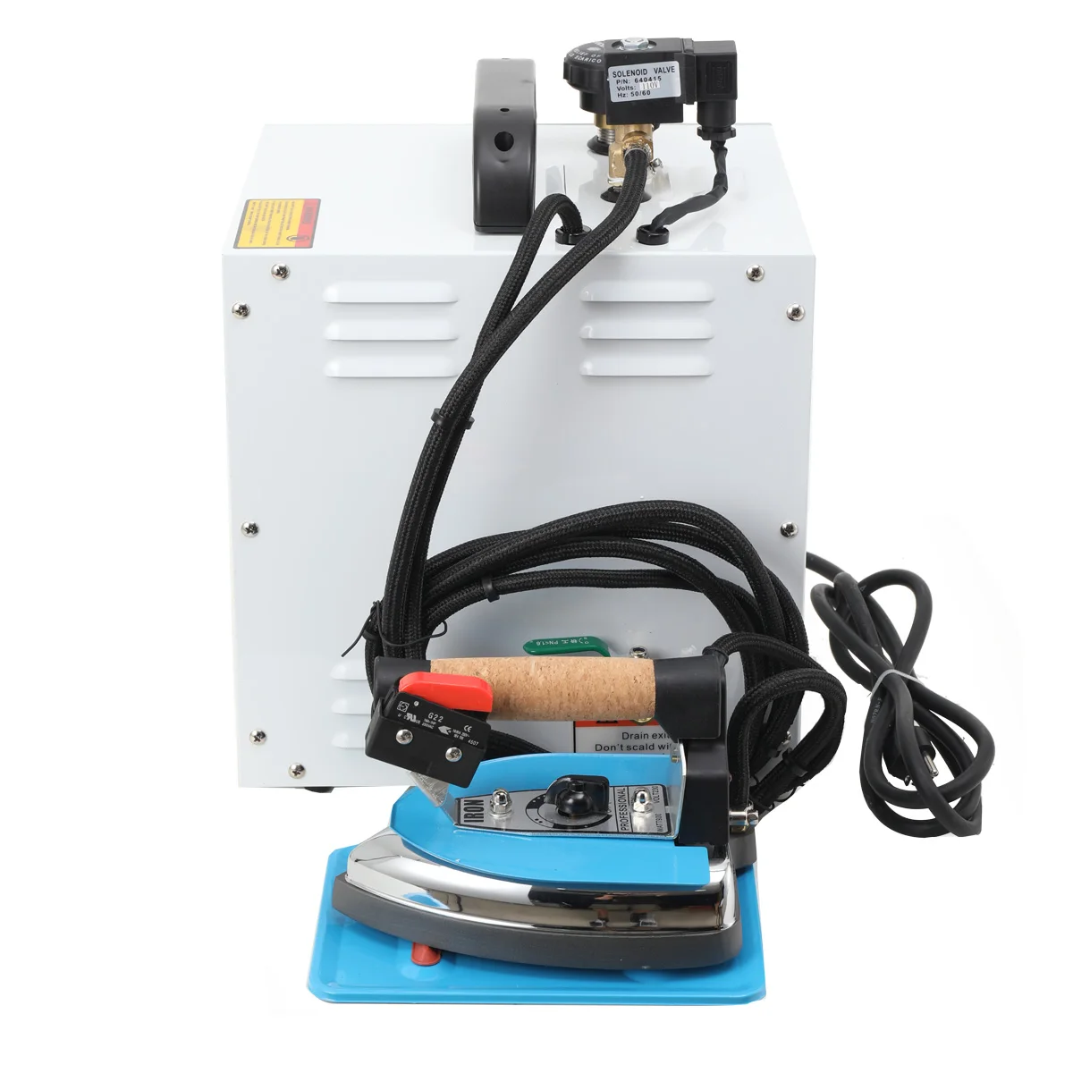 Industrial Steam Iron Curtain Electric Iron Boiler Visual Pressure Gauge 5L Tank 3
