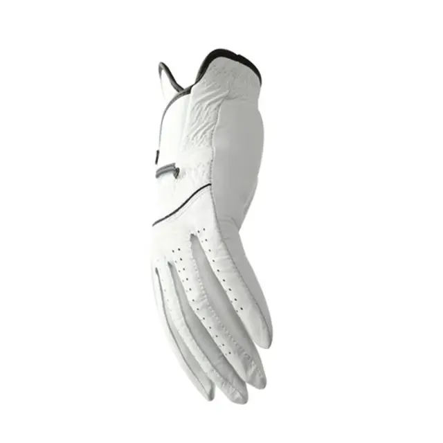 Sheepskin Men's Sports Golf Glove Breathable Single Left Hand Leather Golfing Glove Slip-Resistant White Golf Accessories Male 5