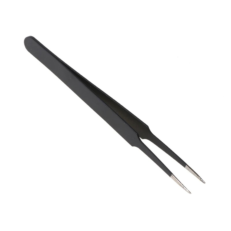 

Carbon Steel Tweezers ESD-15/ESD-14 Tweezers Anti-Static Curved Bent Tip Tweezers for Lab Electronics Jewelry Dropship