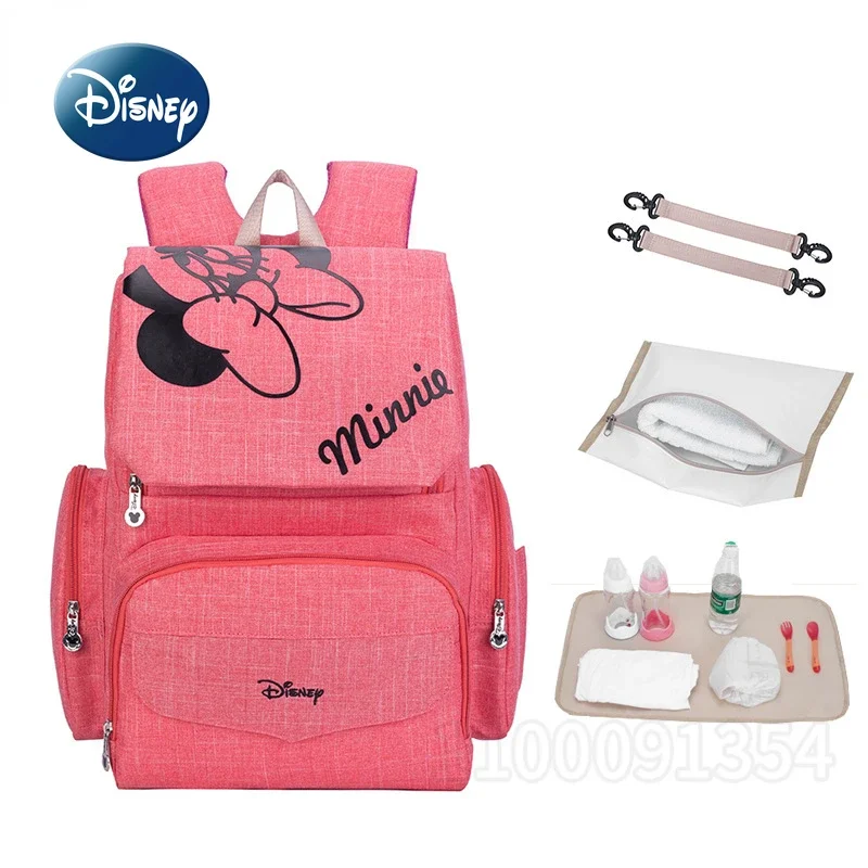 Disney Mickey Original New Diaper Bag Backpack Cartoon Baby Bag