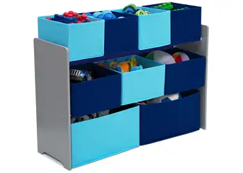 Grey Deluxe Toy Organizer 1