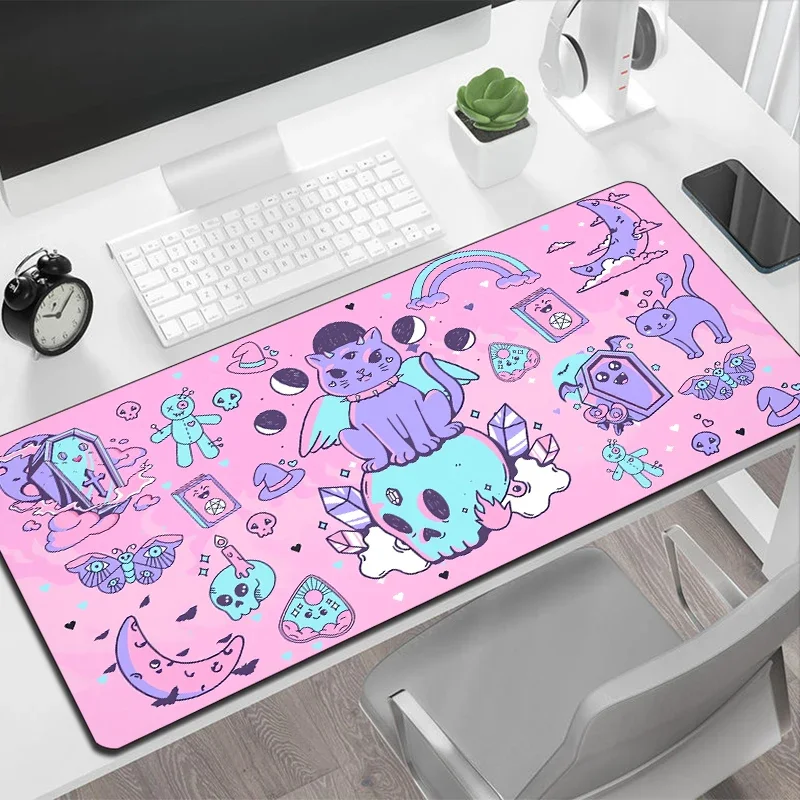 Tarot Mouse Pad Large Gamer Anti-slip Rubber Gaming Accessories Mousepad Keyboard Laptop Computer Speed Mice Mouse Desk Play Mat