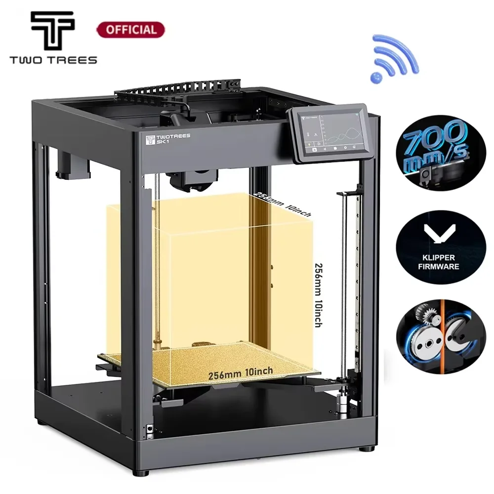 TwoTrees SK1 CoreXY 3D Printer 700mm/s Klipper With Automatic