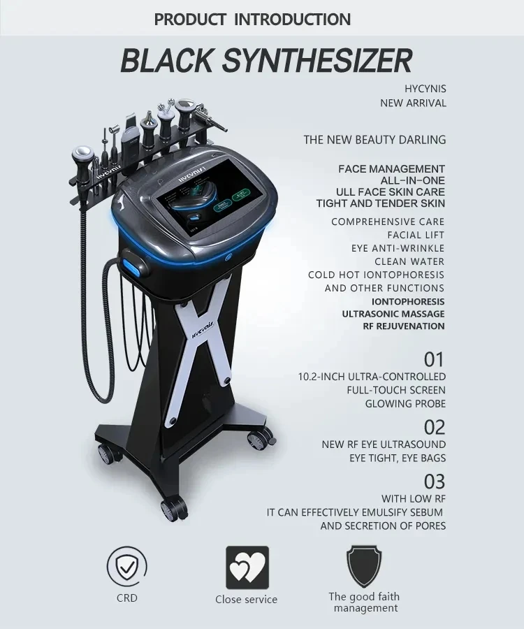 9 In 1 Hydra Professional Machine 아쿠아 페이셜 장치 새로운 뷰티 헬스 한국 솔루션 Aquaskin 스마트 다기능 산소 제트기