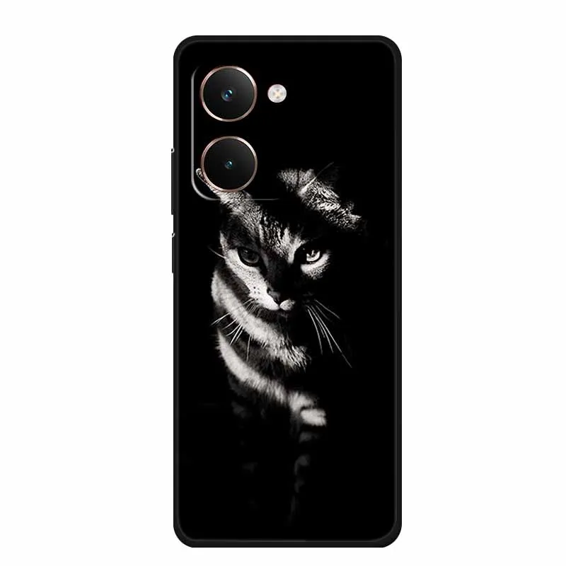 Sleek Black TPU Bumper Silicone Back Cover