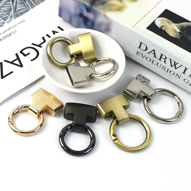 Porta Chiavi Anello Portachiavi Nero Scarlino Porta Chiavi Da