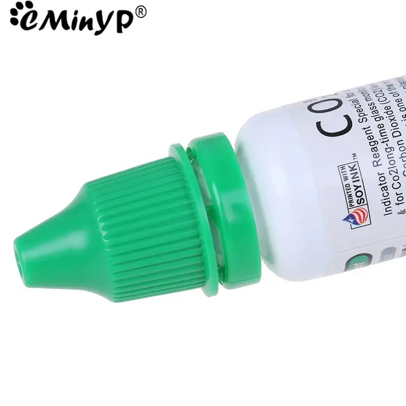 15ml Aquarium CO2 Indicator Solution Fish Tank Long-Term Monitor CO2 Test PH Liquid for Aquatic Plants (Used with Drop Checker)