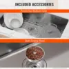 VEVOR Kitchen Sink 304 Stainless Steel Drop-In Sinks Undermount Single Bowl Basin Household Dishwasher Sinks for Kitchen 4