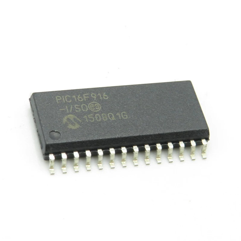 

1-50 PCS PIC16F916-I/SO SMD SOP-28 PIC16F916 8-bit Microcontroller MCU-microcontroller Chip New Original