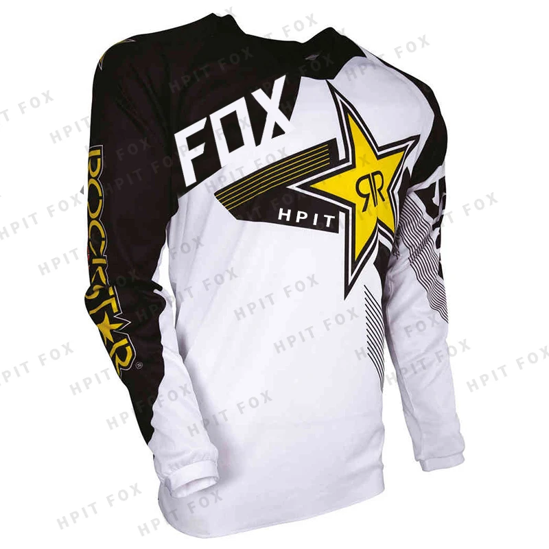 motorcycle mountain bike team downhill jersey MTB Offroad DH bmx