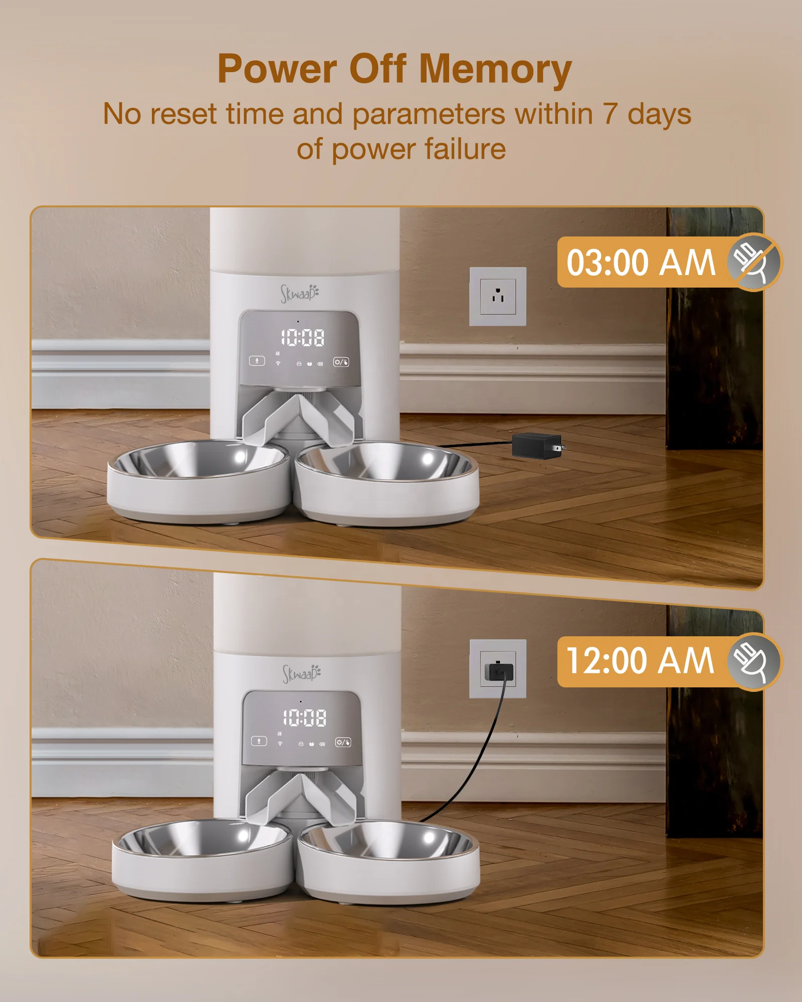 OF New Design Auto APP WiFi Intelligent Pets Feeder Wifi Smart Pet Feeder Cat Accessories