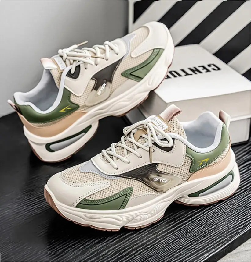 Lightweight Men's Casual Trainers Breathable Spring Summer Shoes_voghion.com