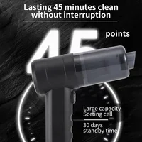 New 12000Pa Wireless Car Vacuum Cleaner USB Charging 1800mAh Portable Cleaning Appliance Mini Wet Dry Household Vacuum Cleaner 2