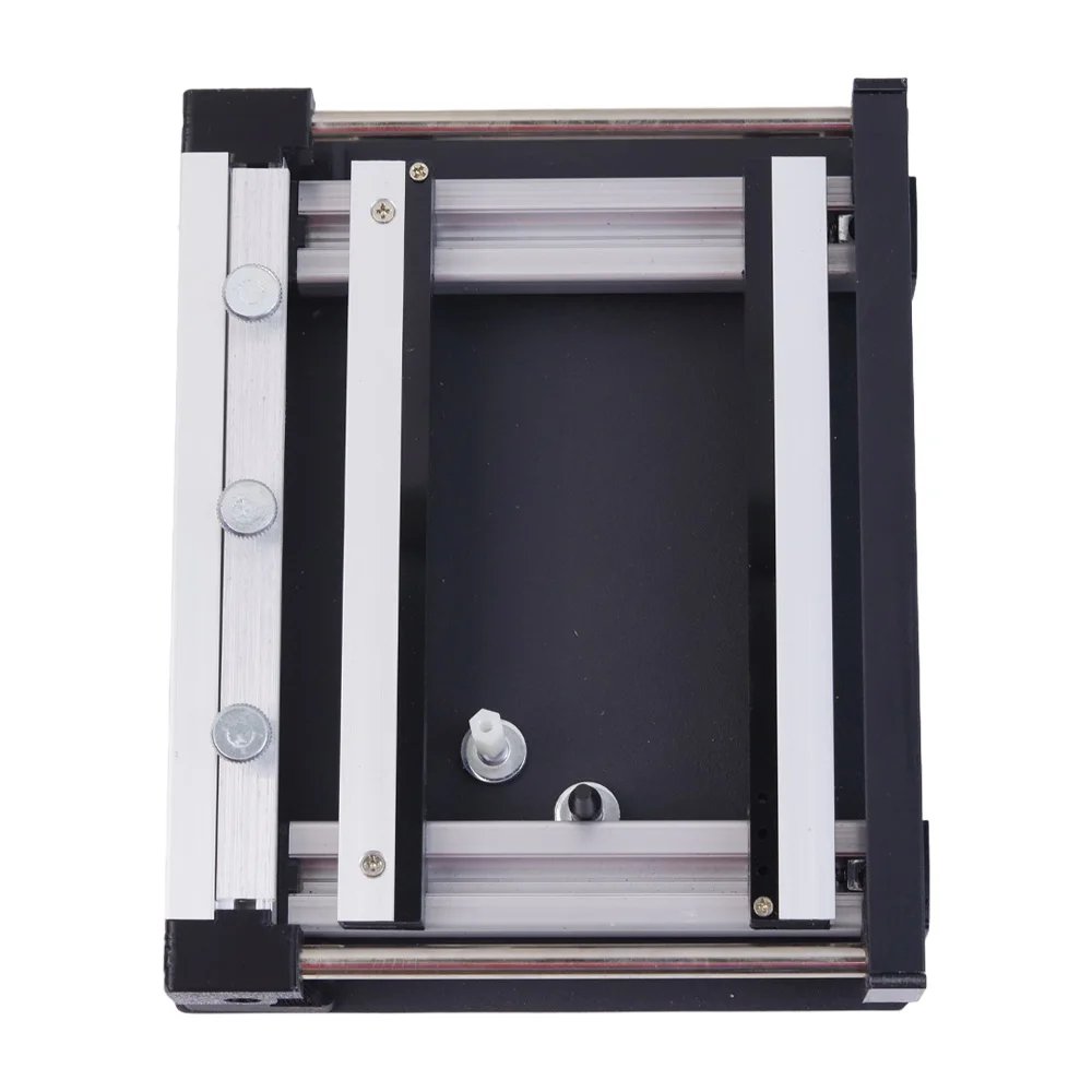 SMT Stencil Printer 10*10cm Manual Solder Paste Printing Machine Steel Stencil
