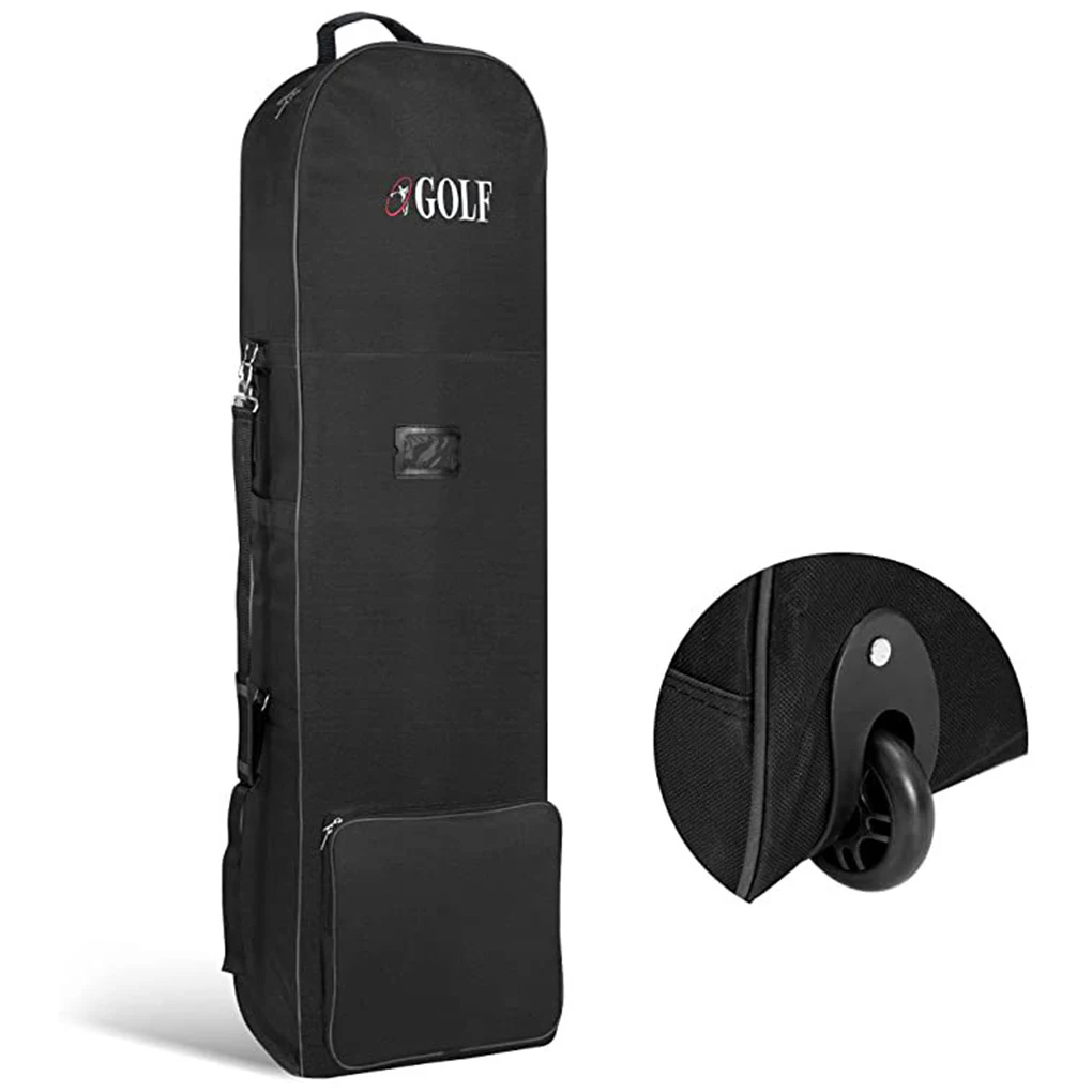 

Складная портативная сумка для хранения в гольф-клубе, сумка для переноски, съемный ремешок на плечо, регулируемые авиационные сумки, аксессуары