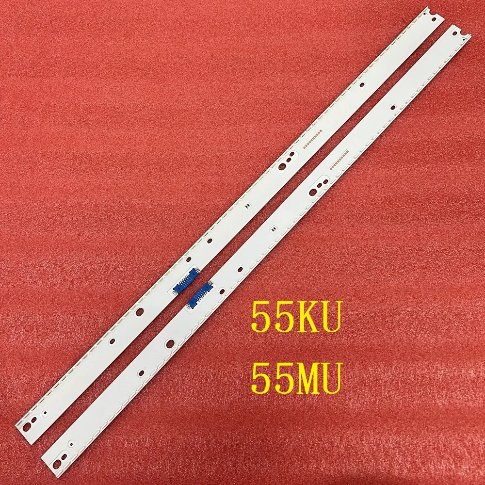 Tira de Luz de Fundo Led para Samsung Un55ku7500f Un55ku750df Un55mu7000f Un55mu700df Un55mu7500f Un55mu7100f Un55ku7000f Un55ku700df - Image 2