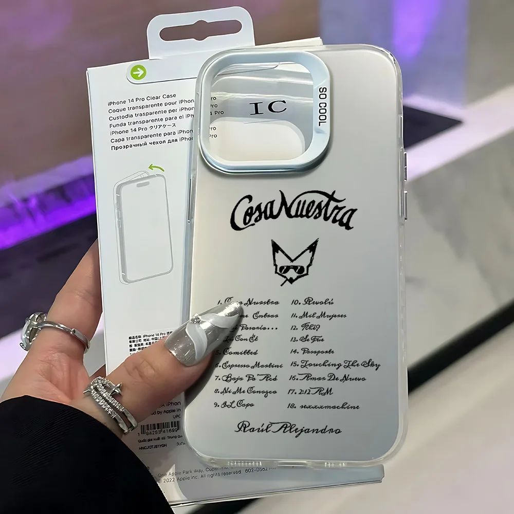 Anti-Fall Matte Rapper-Themed Phone Case