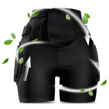 Protective Padded Shorts Breathable Skiing Hip Protection Shorts Outdoor Sports Protective Gear for Snowboarding Skating 1
