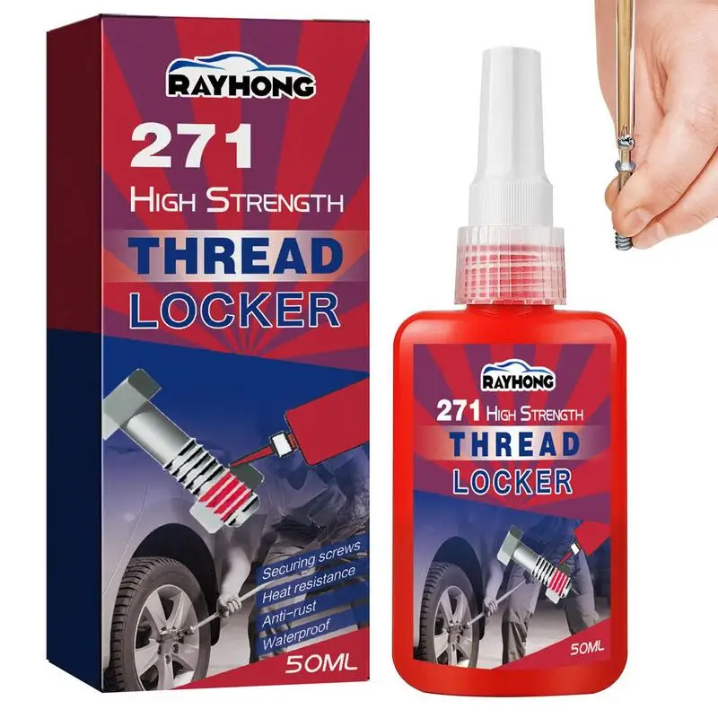 

271 Threadlocker Metal Repair Adhesive High Strength Removable Threadlocker Screw Glue Anti Loosening Adhesive Sealant glue