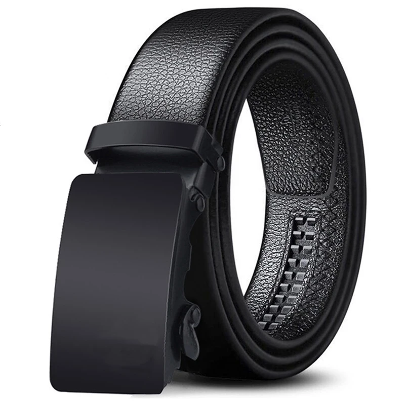 Men Belt Metal Luxury Brand Automatic 