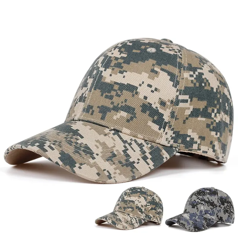 Unisex Light Plate Army Camouflage Baseball Caps Spring and Autumn Outdoor Adjustable Casual Sunscreen Hat baseball caps sun hats