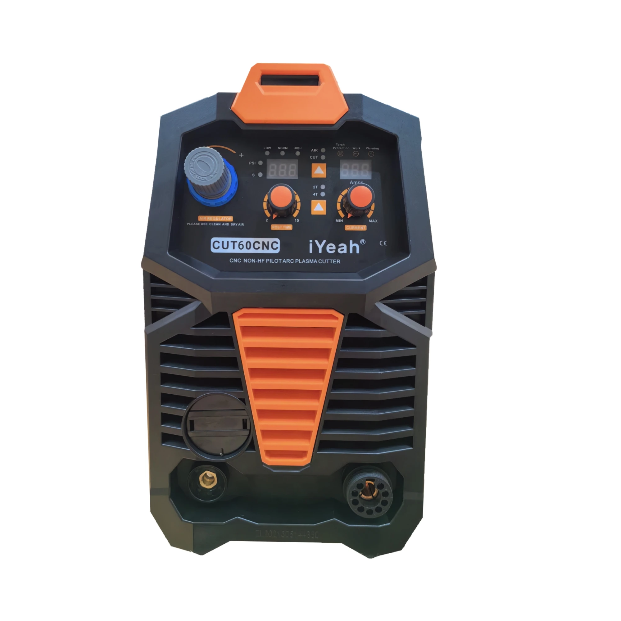 CNC Non-HF Pilot Arc CUT60 CNC iYeah Plasma Cutter 110V/220V 60A IGBT Machine With PT60/PTM60 Straight Torch Easy Cutting 25mm 3