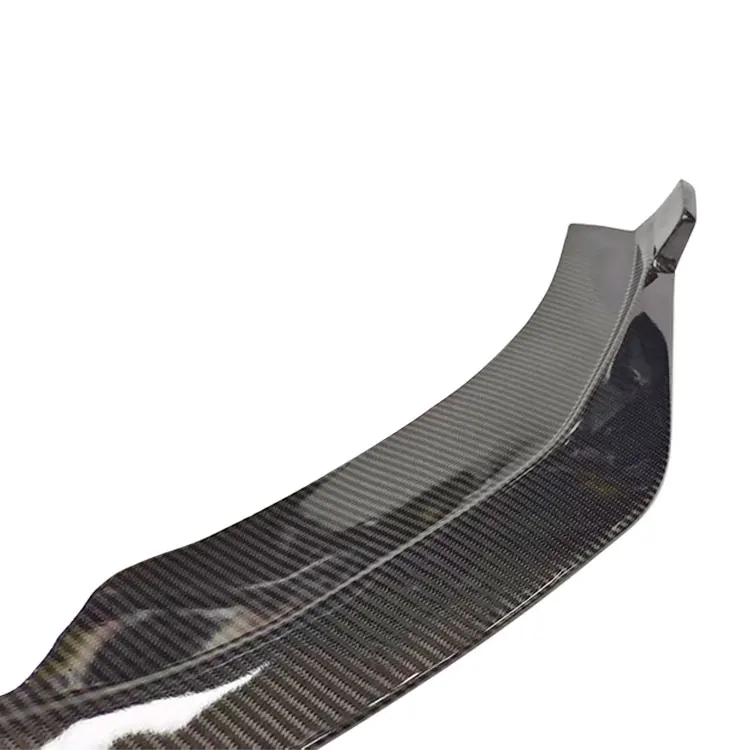 고품질 카본 파이버 프론트 범퍼 립 A5부터 RS5까지 B9.5 카본 스타일 프론트 립 2020-2023