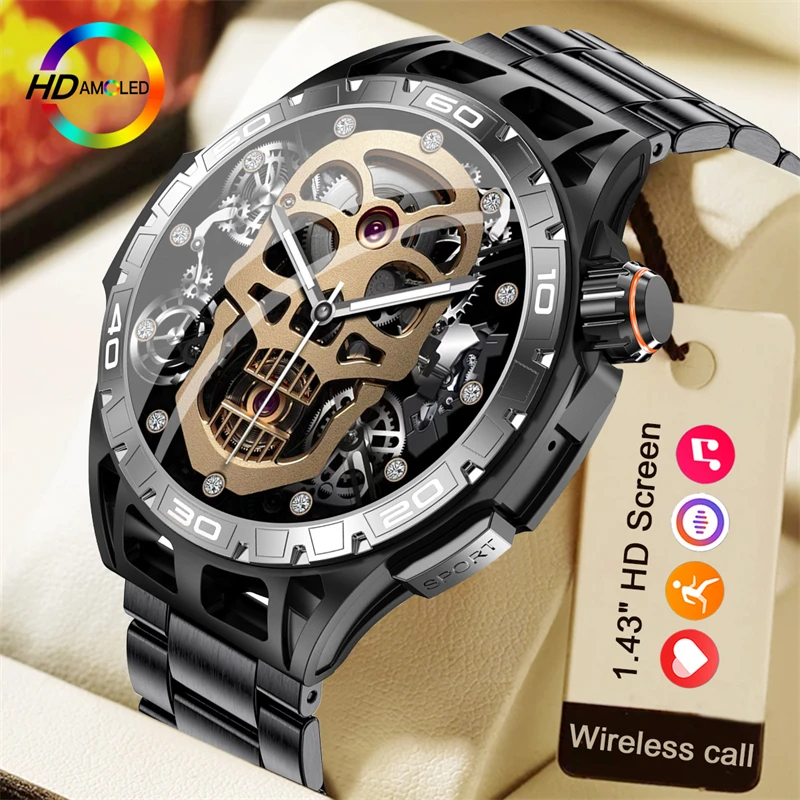 Lige Amoled Hd Screen Smart Watch Men Smartwatch Impermeabile Alexa Voice Bluetooth Call 400Ma Battery Watch Sport Per Android Ios