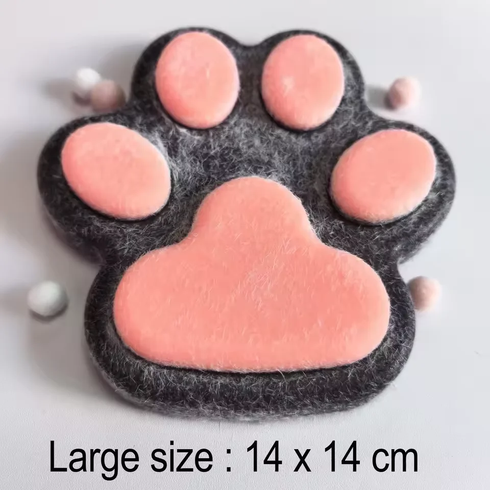Large Cat Paw Squishy Fidget Toy Relief Relax Soft Squeeze Toy Pinch Decompression Slow Rebound Stress Relief Cute Cat Claw stress relief toys,mochi squishy toy,fidget toys