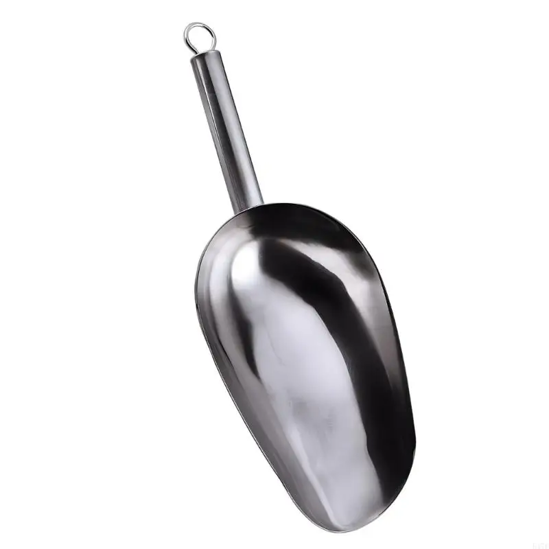 547F Stainless Steel Shovel Thickened Ice Scooper Grains Spices Candy Flour Nut Measuring Spoon Practical Kitchen Accessories