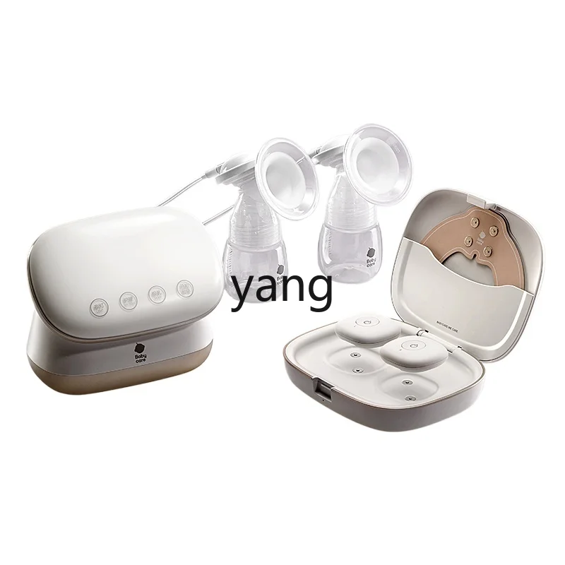 L'm'm Bilateral Breast Pump Suit Mute Portable Automatic Automatic Milking Large Suction Postpartum Only