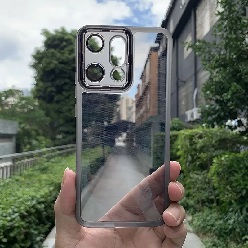 Stylish Transparent Magnetic TPU Drop-Proof Case with Enhanced Protection