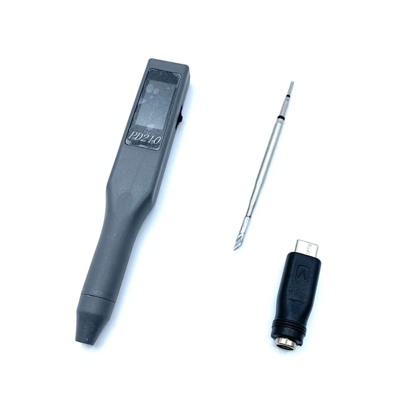 

1Set PD210 Soldering Iron Station Temperature Control PD3.0 PPS 70W Compatible For JBC210 Solder Tips