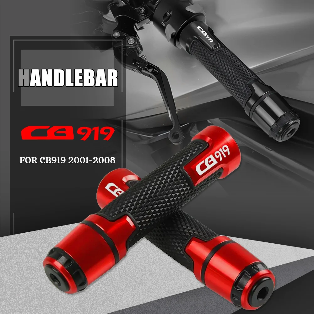 

Алюминиевые ручки для мотоцикла с ЧПУ, рулевые захваты, концевые ручки 7/8 дюйма 22 мм для HONDA CB919 CB 919 2001 2002 2003 2004 2005 2006 2007 2008
