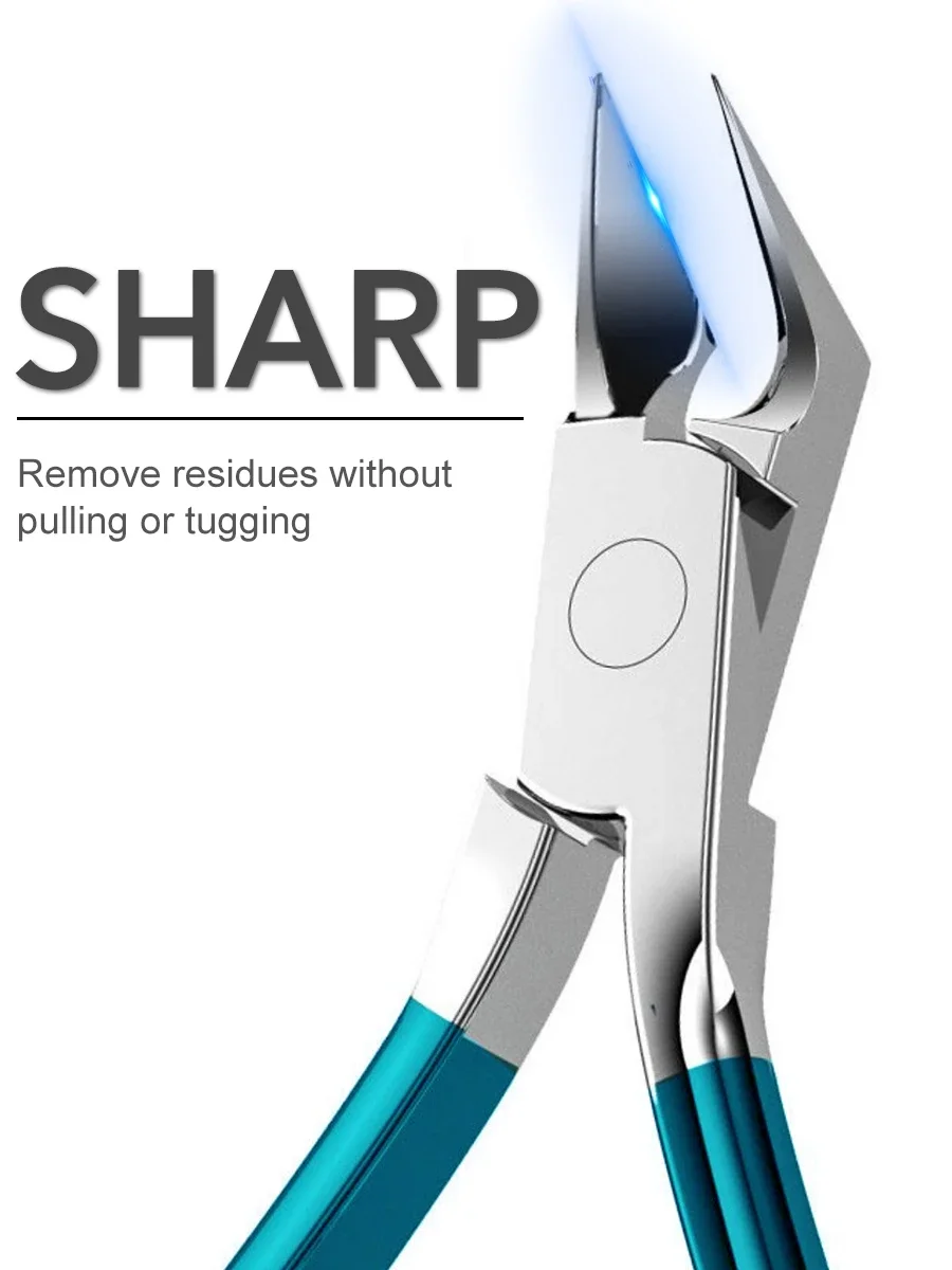 Description Picture 6 of item3Pcs Toenail Clippers For Thick Ingrown Nails Women Non-Slip Long Handle Toenail Cutter Trimmers Beauty Manicure Products Tools