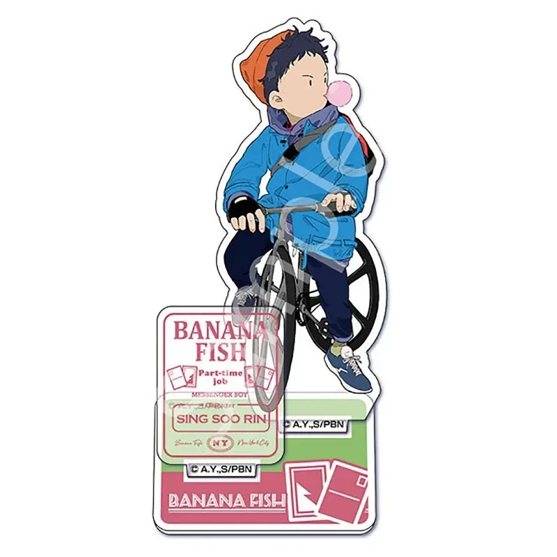 Cartoon Anime Banana Fish Ash Okumura Eiji Acrylic Stand Figure